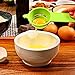 Egg Separator - Egg Yolk White Separator - 2 PCS - Quick and Easily White Yolk Filter Cooking Tool - Easy Egg White Strainer - Yolk Separator