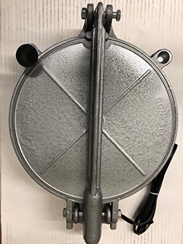 Mexican Large 10" Cast Aluminum Electric Tortilla Maker Commercial Restaurant Quality