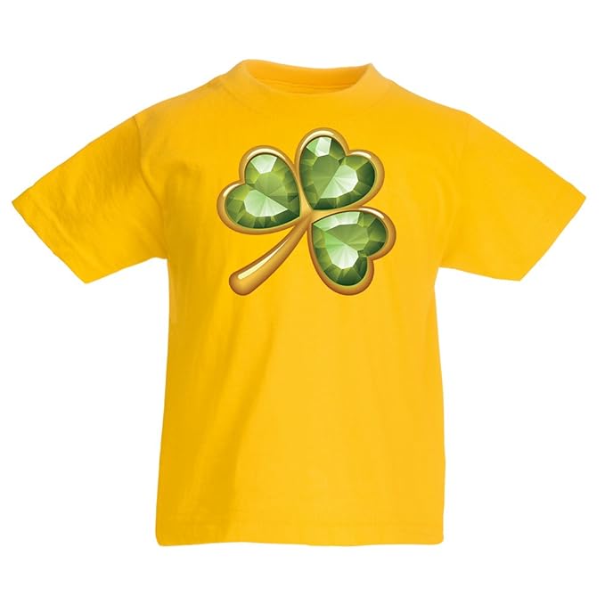 lepni.me Kinder T-Shirt Irish Shamrock St Patricks Day Clothing