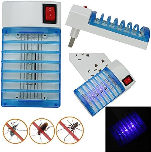 LED Socket Electric Mosquito Fly Bug Insect Trap Night Lamp Killer Zapper IG