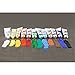 MOLIMERAcrylic Paint Set of 12 Vibrant Colors from ArtyBitz. Quality Non Toxic Paints for use on any number of surfaces. Suitable for Kids & Beginners to Professional Artists