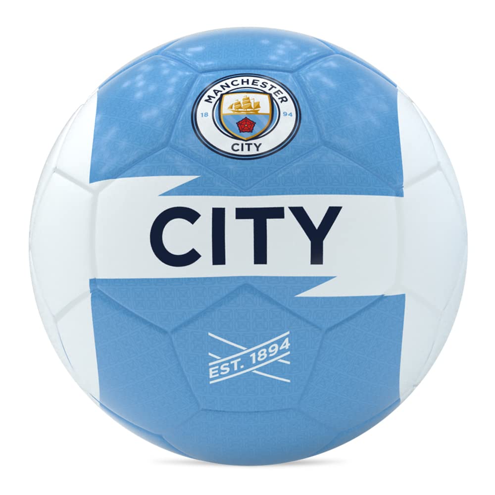 Manchester City Lineas Football Ball, Football Accessories, Size 5