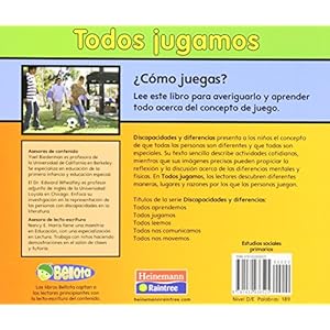 Todos jugamos (Discapacidades y diferencias) (Spanish Edition)