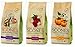Sticky Fingers Fall/Winter Holiday Scone Mix Bundle #2 with Pumpkin Spice, Spiced Eggnogg and Raspberry White Chocolate Scone Mix, 16 Oz Each (3 Bags Total)