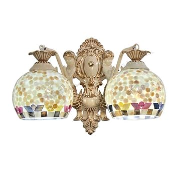 Yalanda 6in Tiffany Style Wandlampen Mediterrane Bedroom