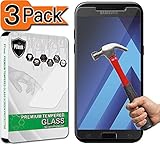 [3-Pack] PThink Tempered Glass Screen Protector for Samsung Galaxy A5 2017 (Not for A5 2016)