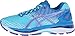 ASICS Women's Gel-Nimbus 18 Running Shoe, Turquoise/Iris/Methyl Blue, 9 M US
