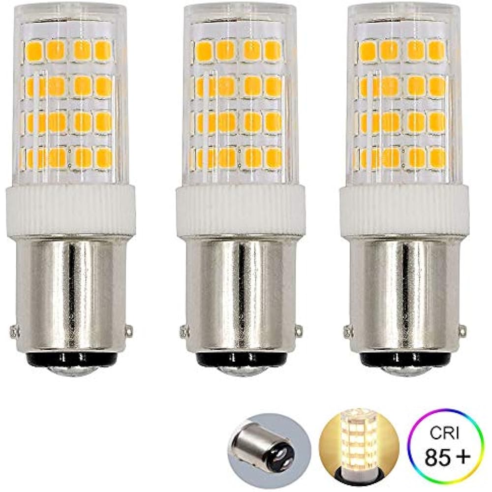 BA15D LED Bulb, 4 Watt Double Contact Base AC100V130V, 40W