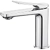 Ibergrif-M11004-Praga-Grifo-de-Bano-Mezclador-de-Lavabo-Cromo-Plata