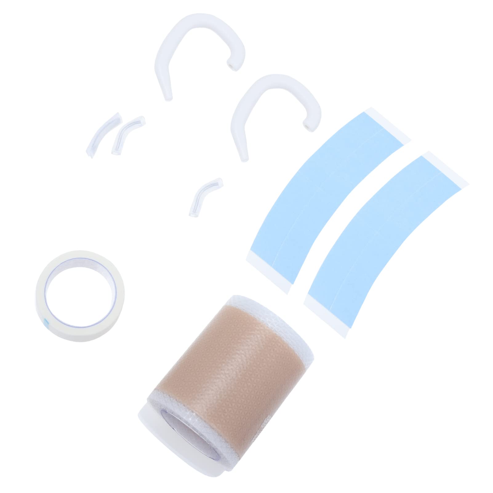 Photo 1 of Kisangel Baby Ear Corrector Silicone Auricle Correction Patch - Comfortable for Sleeping, Eating, Playing - Prevents Improper Ear Position - 1.96x1.57x1.57in