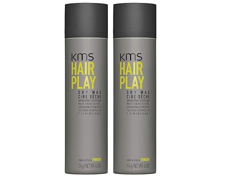 Kms Hair Play Dry Wax Duo Pack 2 X 150ml 300ml Amazon Co Uk