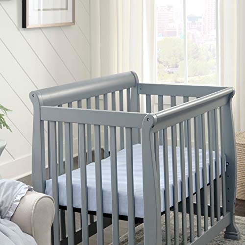 DaVinci Kalani 4in1 Convertible Mini Crib in Grey Greenguard Gold