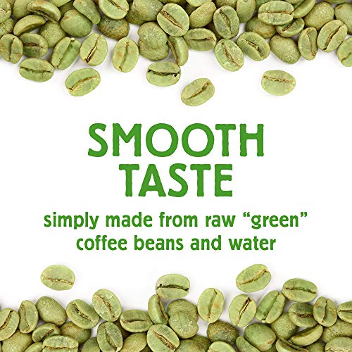 Sunup Pure Green Coffee, Unsweetened Ginger, Made Smooth & Strong From Raw "Green" Coffee Beans, Naturally High Energy & Antioxidants, 12 Pack