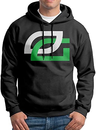 NEPO Sweatshirt Optic Gaming Logo Mens Fleece Pullover Hoodie Black