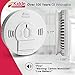 Kidde 21028499 DC Smoke and Carbon Monoxide Alarm Detector with TruSense Technology | Front Load Battery | Voice Notification | Model 2070-VDSCR, White