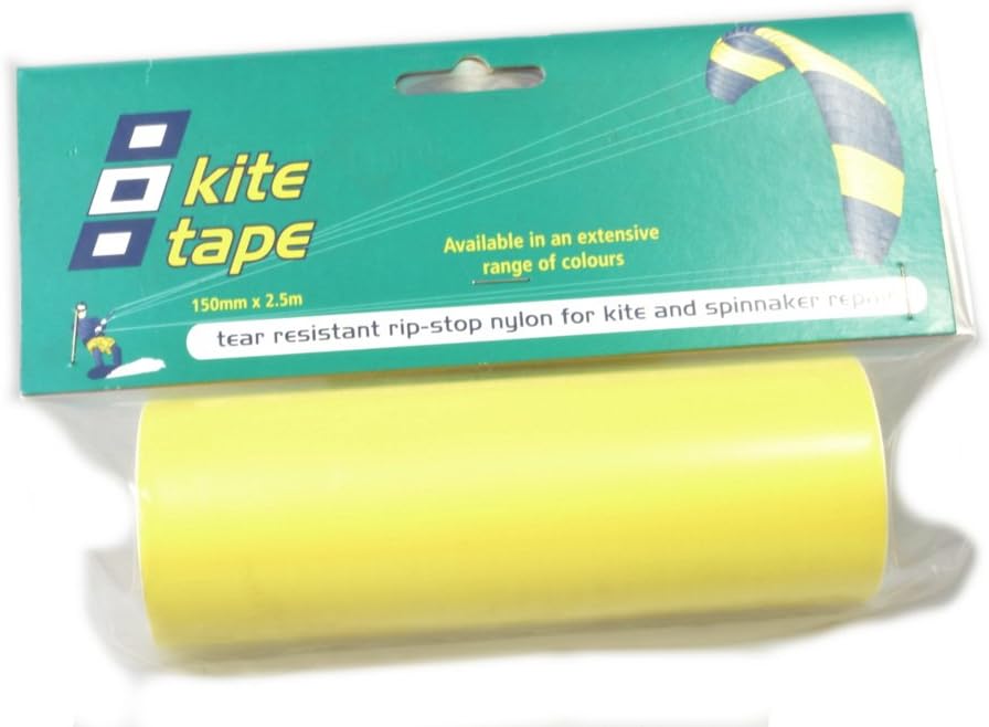 PSP Spinnaker Kite Tape 150 mm x 2.50 m Yellow, lemon tree