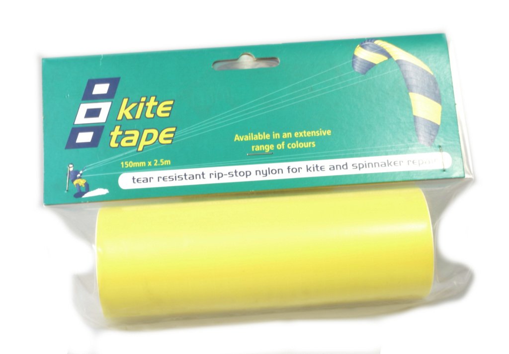 PSP Spinnaker Kite Tape 150 mm x 2.50 m Yellow