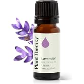 Plant Therapy Lavender Essential Oil, 10 mL (1/3 oz), 100% Pure &amp; Undiluted | Great for Aromatherapy Diffusers, Relaxation, Body Care, and Healthy Skin/Hair