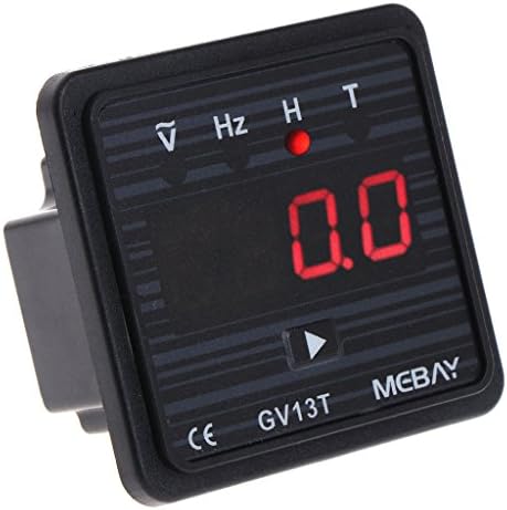 Meatyhjk GV13T AC220V Diesel Generator Digital Voltmeter Frequency Hour Test Panel Meter