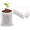 gardtree Plant Nursery Bags 4” x 4.7” 400PCS, Non-Woven Biodegradable Plant Grow Bags Fabric Seedling Starter Bags for Vegetable Flower Fruit Saplings Tree, Home Garden Supply