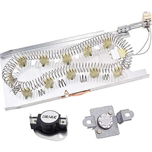 3387747 & 279973 Dryer Heating Element With Dryer Thermal Cutoff Fuse