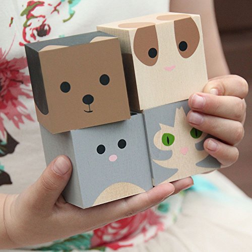 Uncle Goose Cubelings Pets - Made in USA