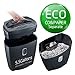 Bonsaii DocShred 8-Sheet High-Serurity Micro-Cut Paper/CD/Credit Card Shredder with Large 5.5 Gallon Wastebasket Capacity and Transparent Window （C156-C）