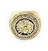 Jewel Town Mens 14K Gold Plated Hip Hop Iced Medusa Face Cz Pimp Ring Sizes 7 8 9 10 11 12 MR12
