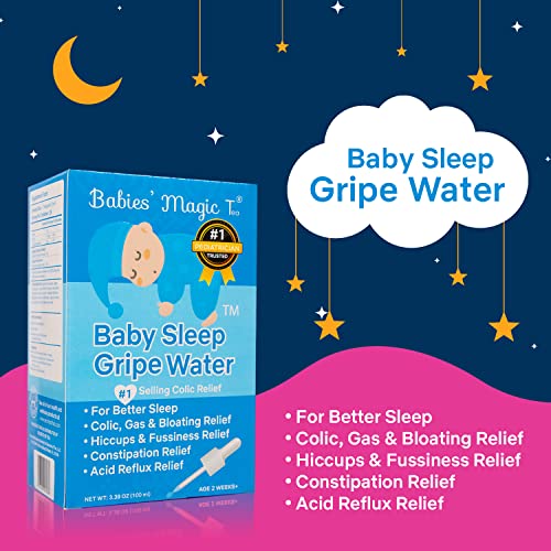 Babies Magic T Gripe Water for Baby Colic and Gas Relief Gentle & Safe