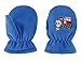 SimpliKids Multi-Patterned Beanie, Scarf Gloves Set, Train Emb Royal with Thumb, L 5-7 Year
