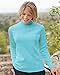 UltraSofts by National Women's Mock Turtleneck Top