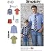 Simplicity 8180 Men and Boy's Shirt, Boxer Short, and Tie Sewing Pattern by 3 Hour in Sizes A (S-L / S-XL)