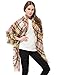 Dimore Trendy Plaid Blanket Scarf Women Big Oversized Long Scarves Warm Winter Tartan Checked Shawl Wrap Scarf Gift…
