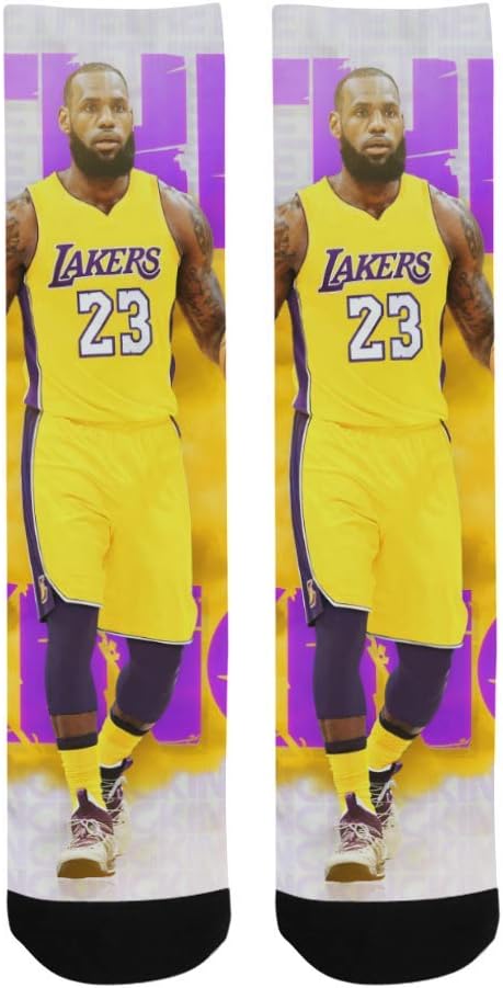 Celinion King of LA James Polyester Sport Causal Socks for Men
