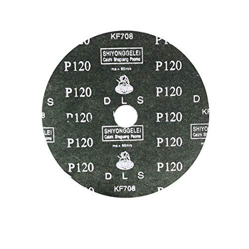 120hole central hole sanding discs pack of 10 7inch x 7/8inch