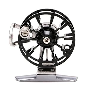Kinrade Full Metal Ultra-léger Ancien Moulinets De Pêche Sur Glace Roue Moulinet De Pêche à La Mouche Aluminium
