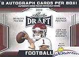 2019 Leaf Draft Football HUGE Factory Sealed 20 Pack Retail Box with TWO(2) AUTOGRAPHS & 90 ROOKIE Cards! Look for RC & AUTOS of Kyler Murray, Dwayne Hoskins, Daniel Jones, Drew Lock & More! WOWZZER!