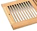 Accord AORGOLL126 Oak Return Grille, 12-Inch x 6-Inch(Duct Opening Measurements), Light Finish