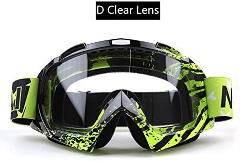 JapanX - Ski Goggles and Snow Goggles for Snowboard Goggles Snowmobile,Interchangeable Lens Magnetic Detachable Foam,UV400 Protection Anti-fog Design OTG Snow Goggles for Men Women (D Clear Lens)
