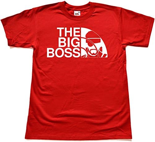 The Big Boss Funny Parody Gamer Red T Shirt Medium