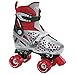 Roller Derby Boy's Trac Star Adjustable Roller Skate, Medium