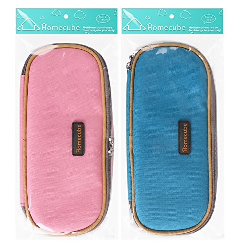 image for Pencil Case, Homecube Big Capacity Pen Bag Makeup Pouch Durable Studen