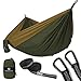 SONGMICS Ultra-Lightweight Portable Hammock Hold up to 660LB Single Double Parachute Nylon Camping Hammock Swing Bed 118