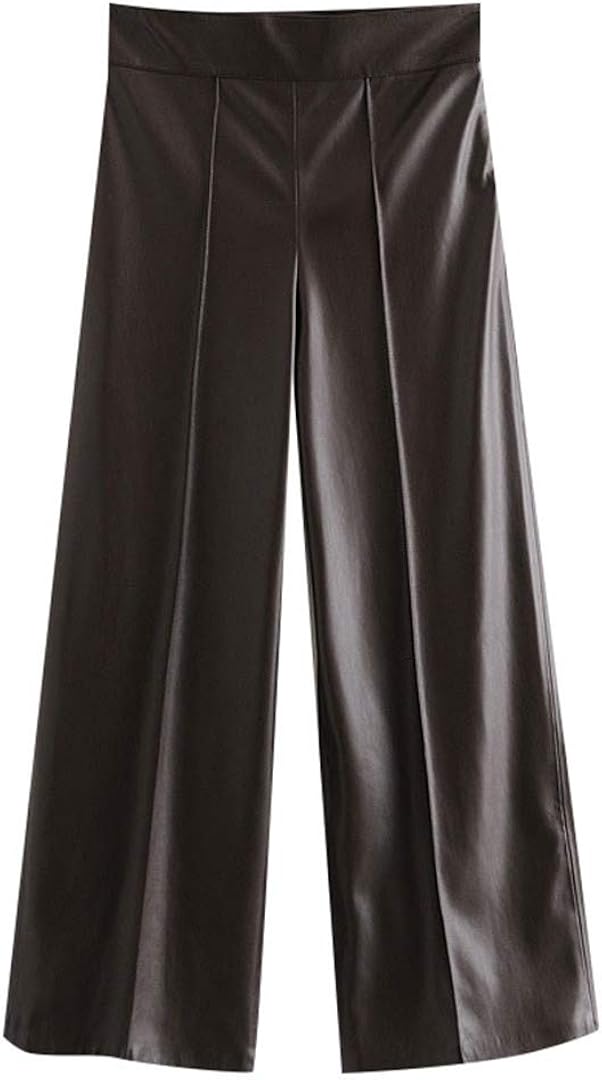 faux leather trousers asda