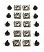 1/4 Turn Quick Release Engine Undertray Cover Metal Screws Bolts & Clips 10 Sets Fits Audi VW Volkswagen BMW