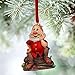 Disney Store Doc Sketchbook Ornament Snow White Dwarfs New for 2015