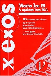 Maths, 1re ES et options ES et L