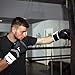 Trideer Pro Grade Boxing Gloves, Kickboxing Bagwork Gel Sparring Training Gloves, Muay Thai Style Punching Bag Mitts, Fight Gloves Men & Women (Black & White, 10 oz)
