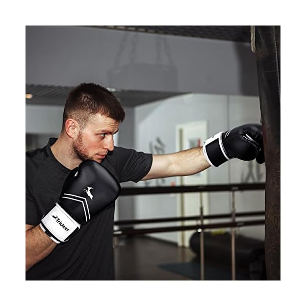 Trideer Pro Grade Boxing Gloves for Men & Women Kickboxing Training