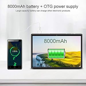 AOYODKG Tablet 4G LTE + WIFI con 10.1'' FHD, Android 9, 3GB RAM + 32GB ROM, 128GB Espandibili, Quad-Core, Batteria… - immagine 7